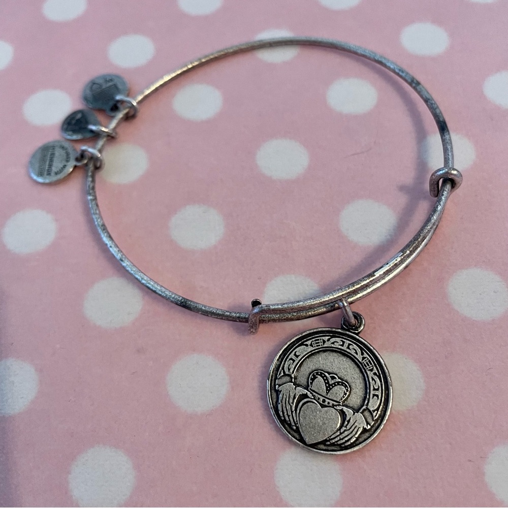ALEX AND ANI Claddagh BRACELET Celtic Irish Sterling Silver